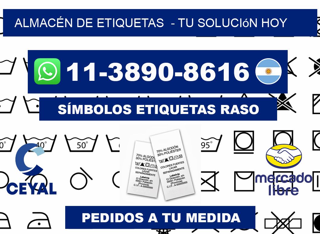 ALMACÉN DE ETIQUETAS - Tu solución hoy