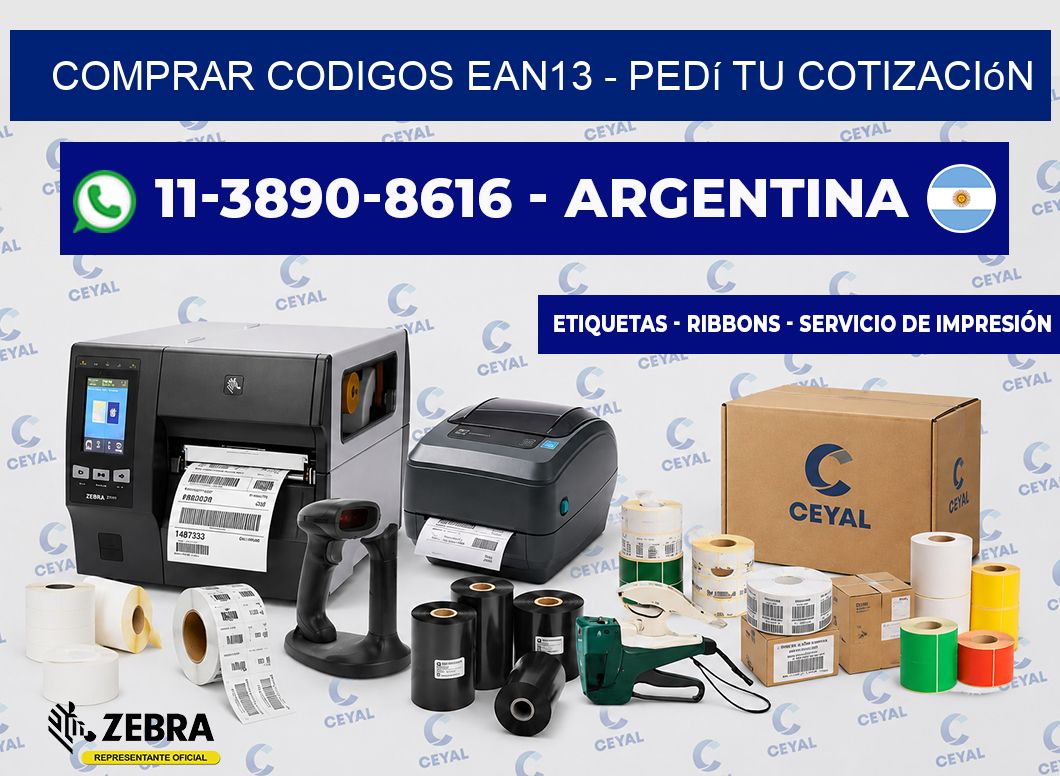 COMPRAR CODIGOS EAN13 - Pedí tu cotización