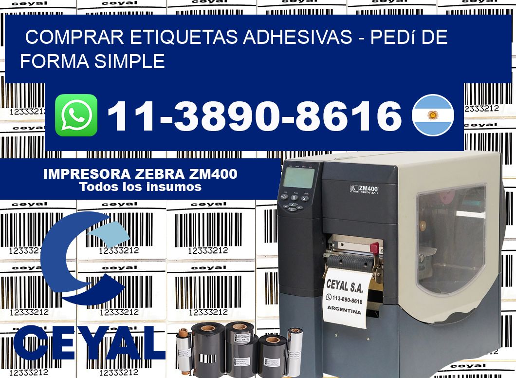 COMPRAR ETIQUETAS ADHESIVAS – Pedí de forma simple