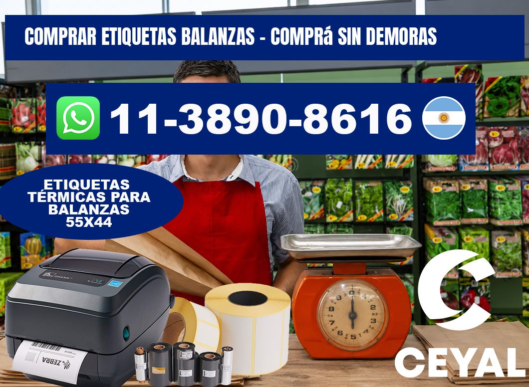 COMPRAR ETIQUETAS BALANZAS - Comprá sin demoras