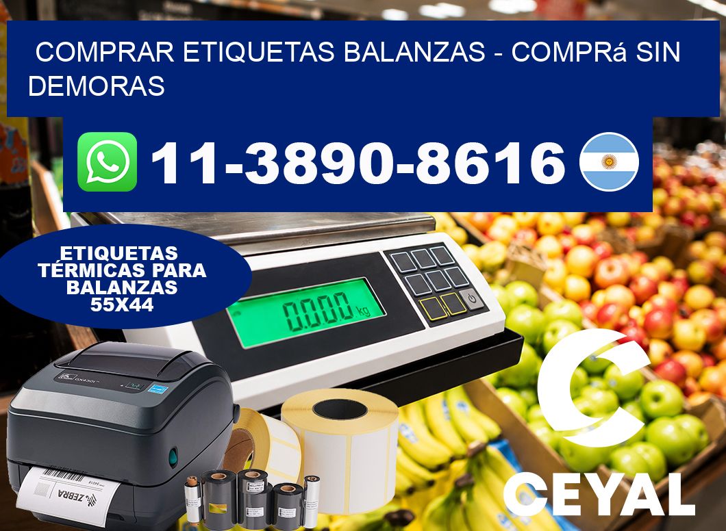 COMPRAR ETIQUETAS BALANZAS - Comprá sin demoras