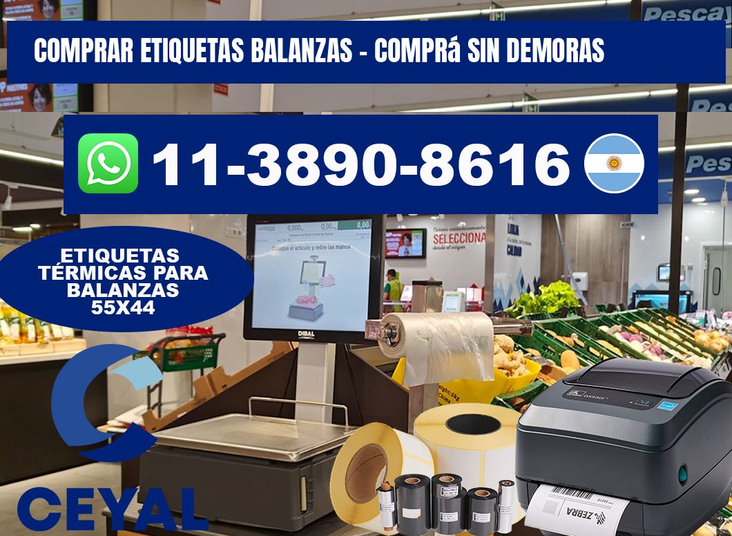 COMPRAR ETIQUETAS BALANZAS - Comprá sin demoras