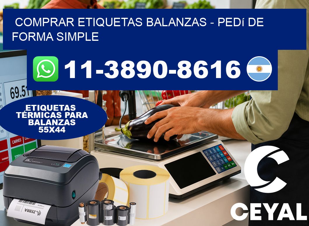 COMPRAR ETIQUETAS BALANZAS – Pedí de forma simple