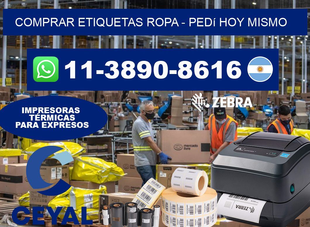 COMPRAR ETIQUETAS ROPA - Pedí hoy mismo