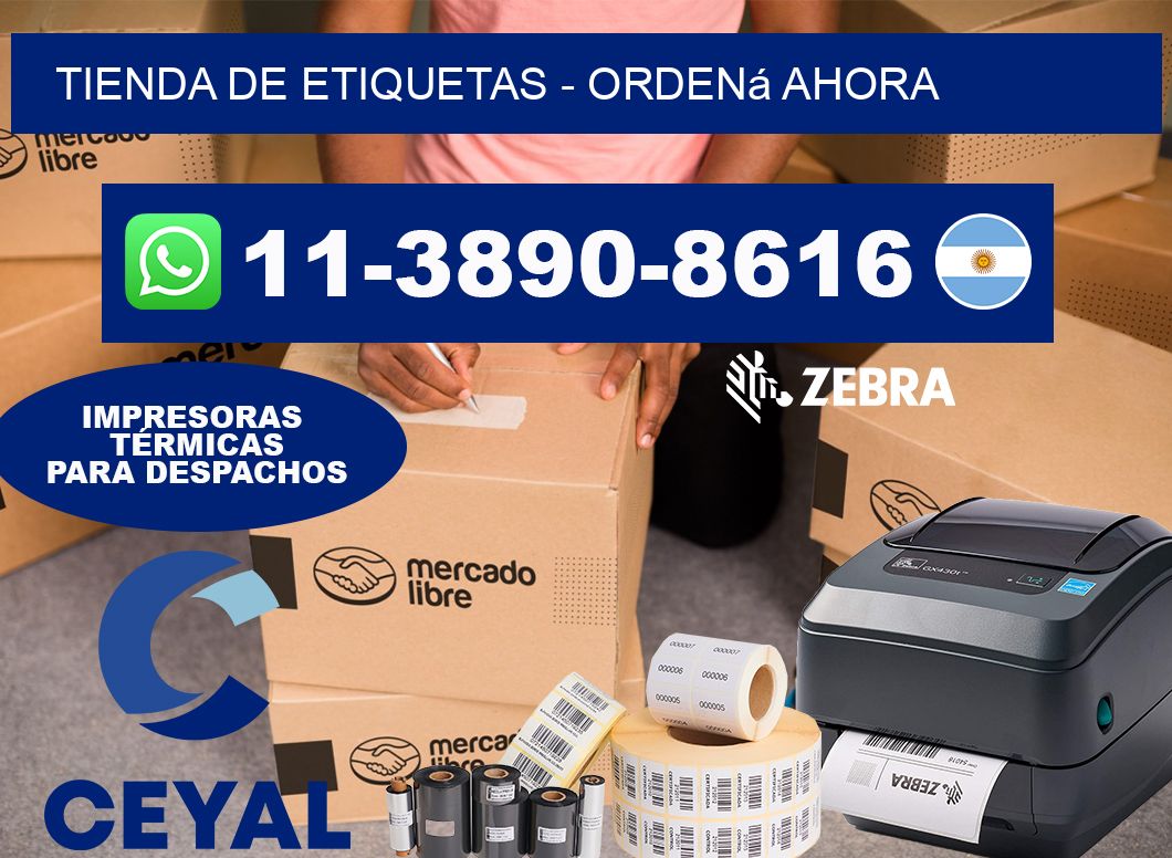 TIENDA DE ETIQUETAS - Ordená ahora