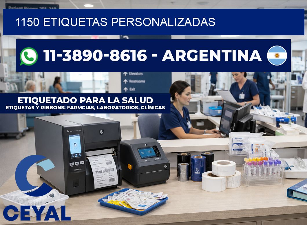 1150 ETIQUETAS PERSONALIZADAS