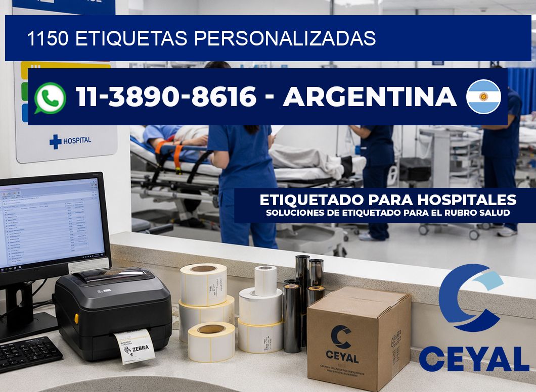 1150 ETIQUETAS PERSONALIZADAS