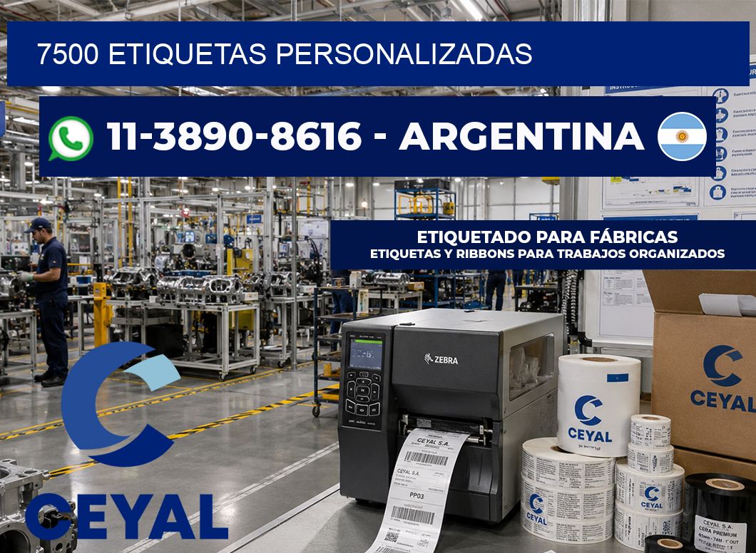 7500 ETIQUETAS PERSONALIZADAS