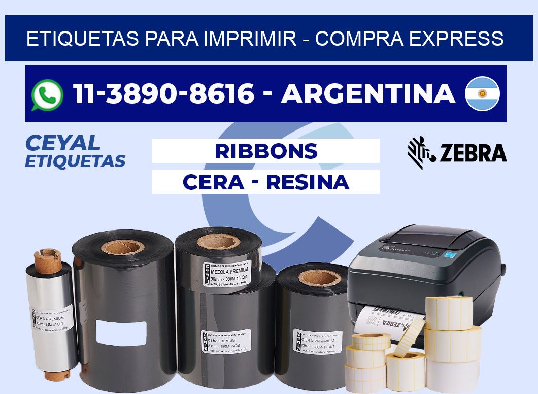 ETIQUETAS PARA IMPRIMIR - Compra express
