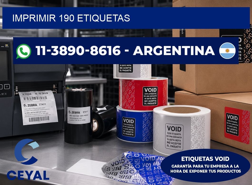 IMPRIMIR 190 ETIQUETAS