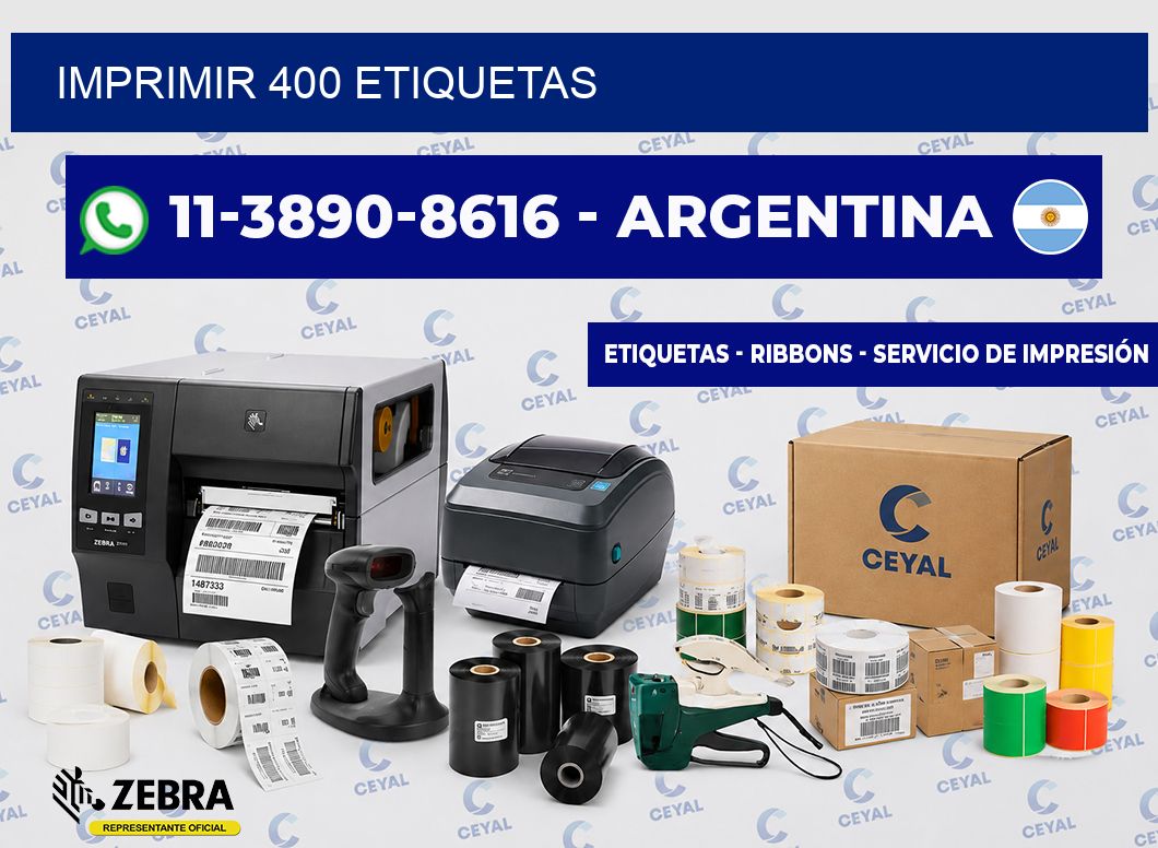 IMPRIMIR 400 ETIQUETAS