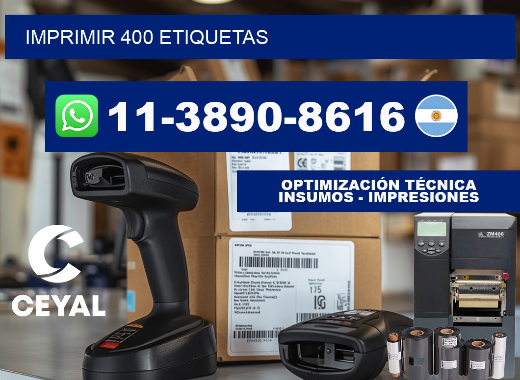 IMPRIMIR 400 ETIQUETAS