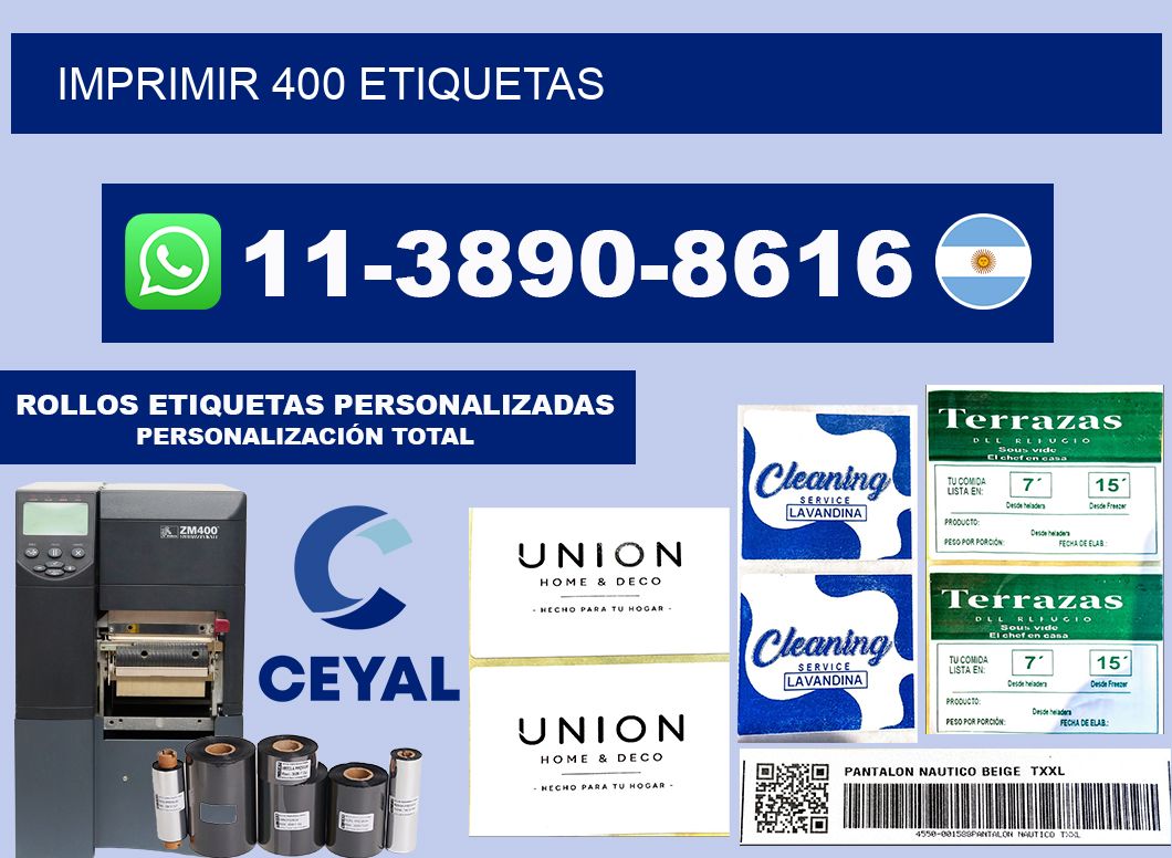 IMPRIMIR 400 ETIQUETAS