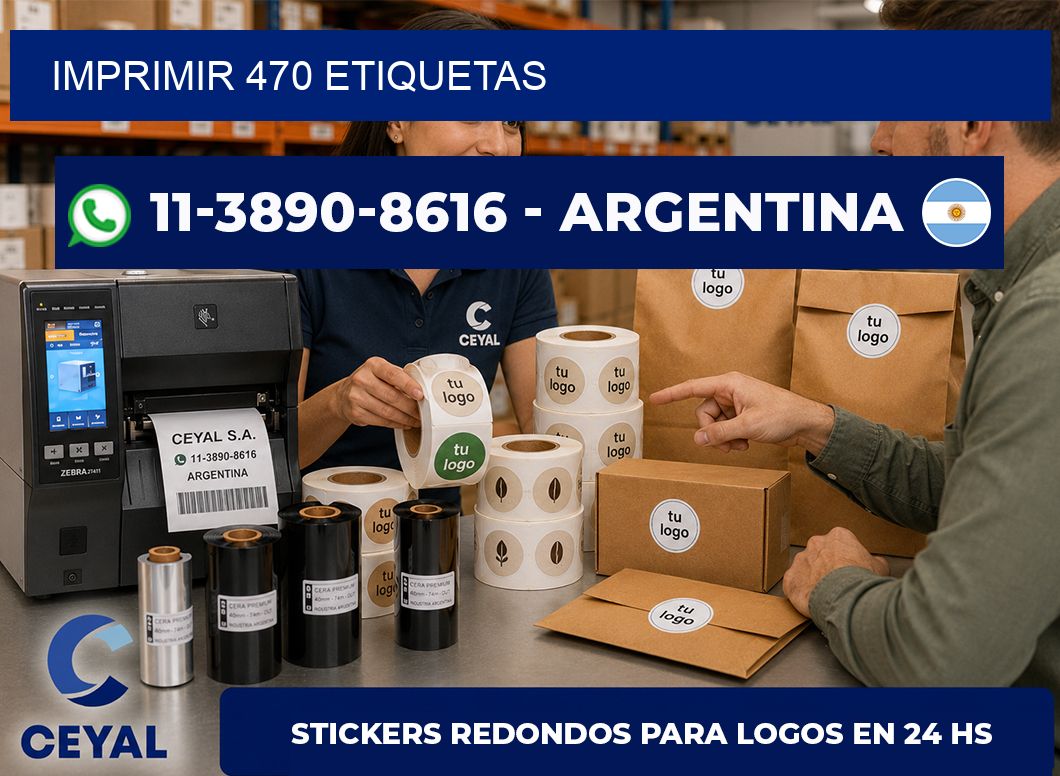 IMPRIMIR 470 ETIQUETAS