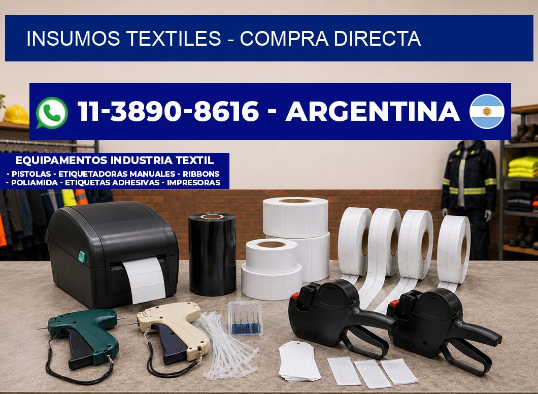 INSUMOS TEXTILES - Compra directa