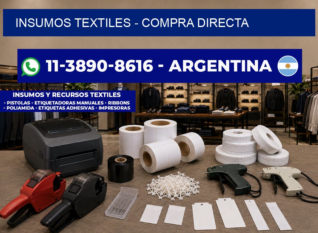 INSUMOS TEXTILES – Compra directa