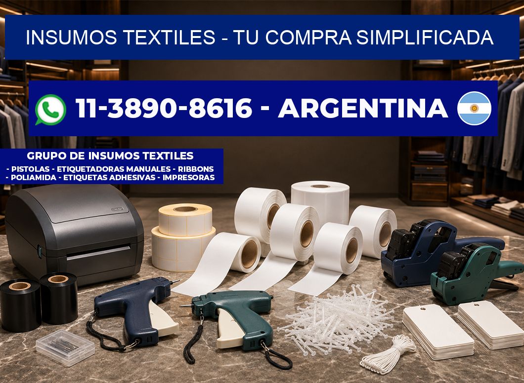 INSUMOS TEXTILES - Tu compra simplificada