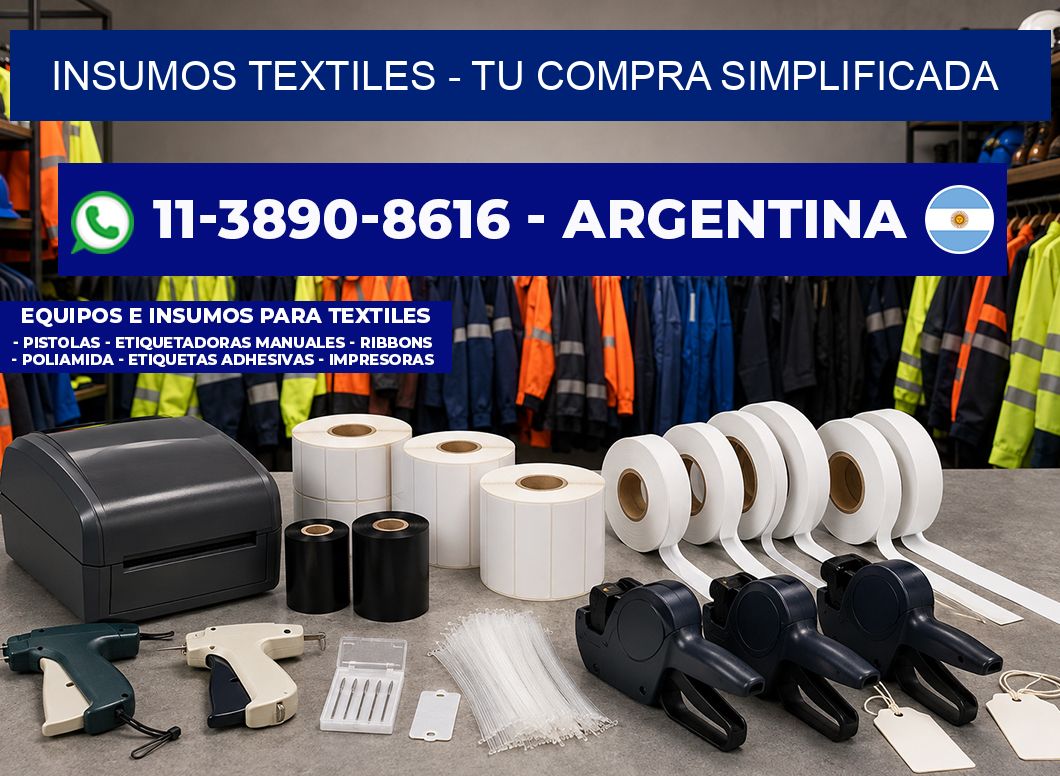 INSUMOS TEXTILES – Tu compra simplificada