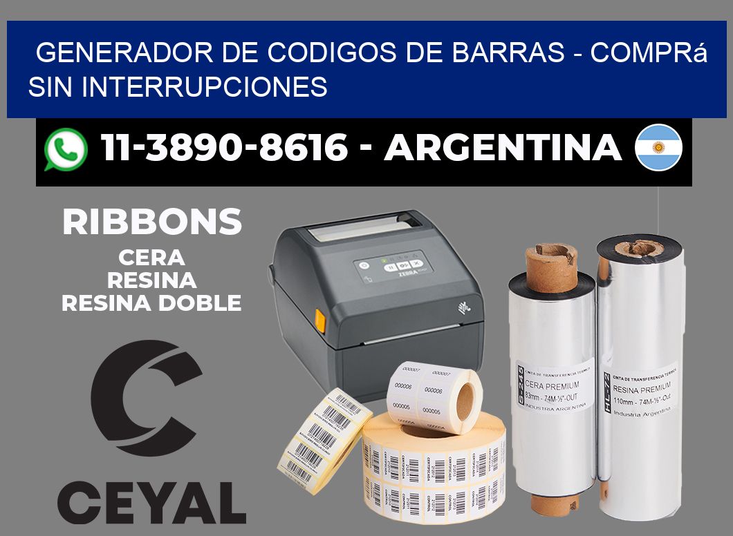 generador de codigos de barras - Comprá sin interrupciones