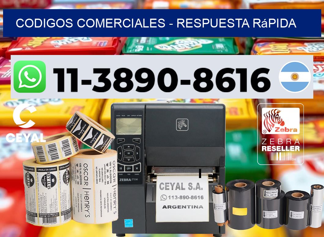 Codigos comerciales - Respuesta rápida