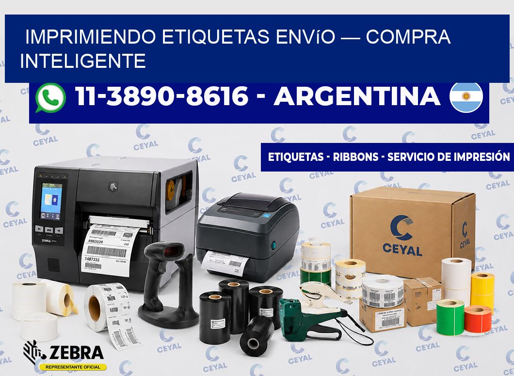 Imprimiendo etiquetas envío — Compra inteligente