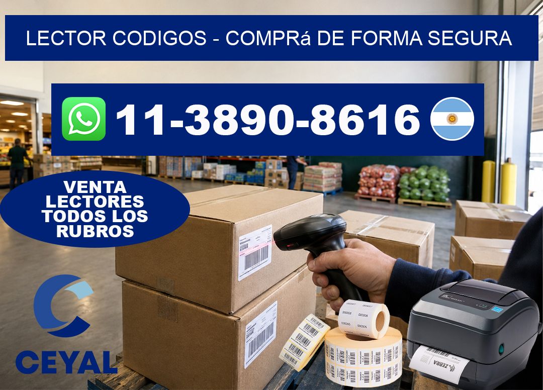 LECTOR CODIGOS - Comprá de forma segura