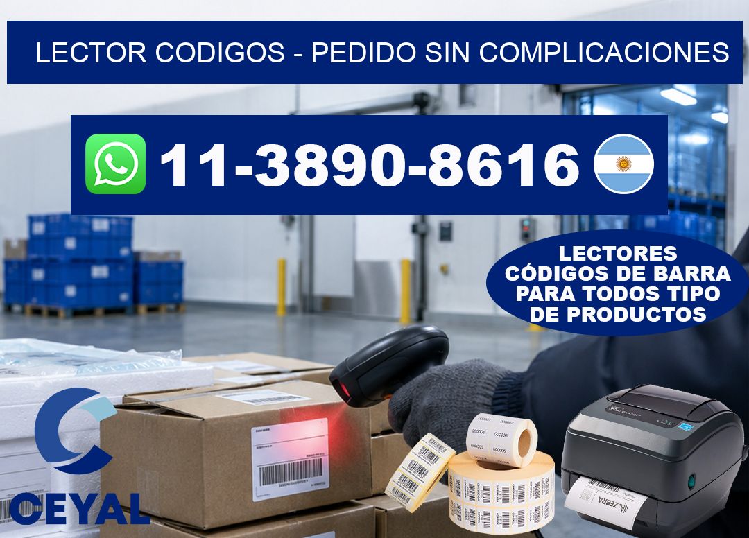LECTOR CODIGOS - Pedido sin complicaciones
