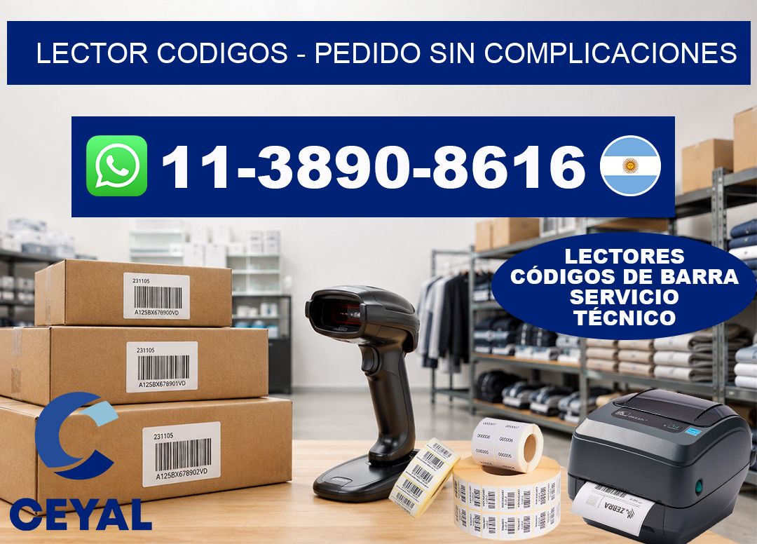 LECTOR CODIGOS - Pedido sin complicaciones