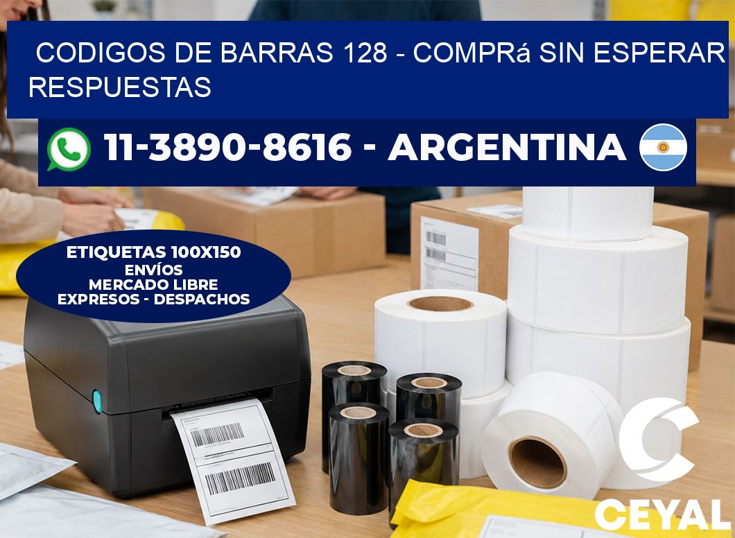 codigos de barras 128 - Comprá sin esperar respuestas