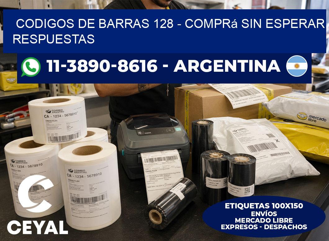 codigos de barras 128 - Comprá sin esperar respuestas
