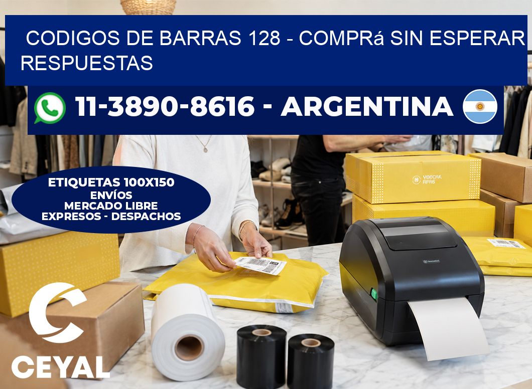 codigos de barras 128 - Comprá sin esperar respuestas