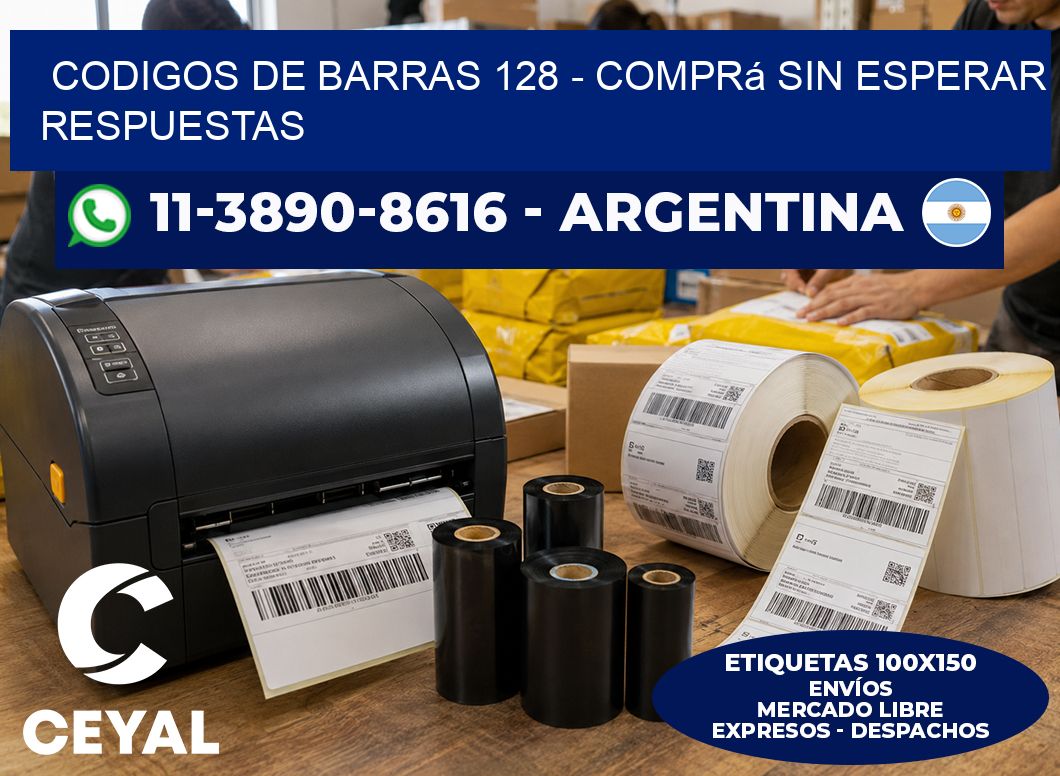 codigos de barras 128 - Comprá sin esperar respuestas