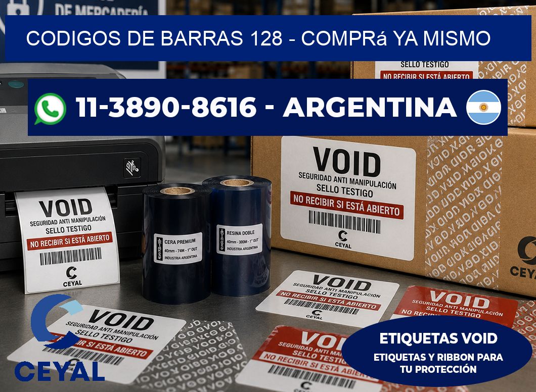 codigos de barras 128 - Comprá ya mismo