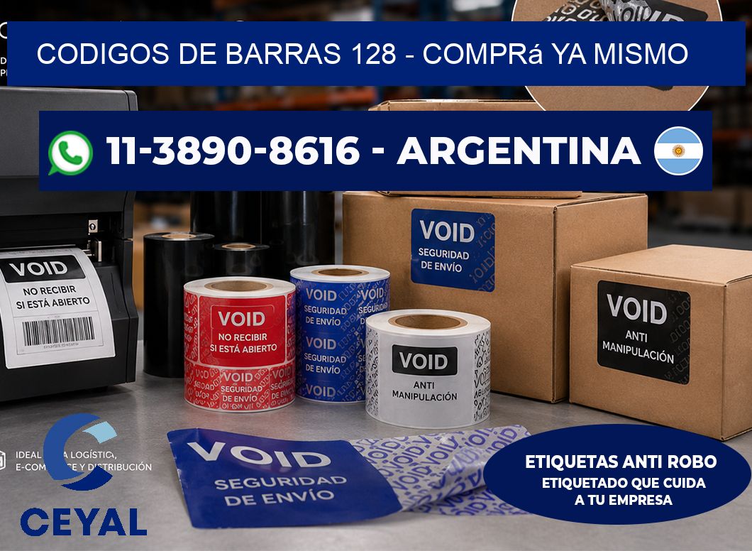 codigos de barras 128 – Comprá ya mismo