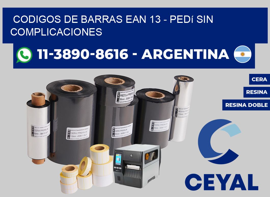codigos de barras ean 13 - Pedí sin complicaciones