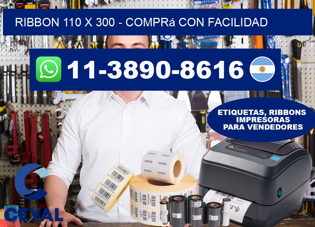 ribbon 110 x 300 - Comprá con facilidad