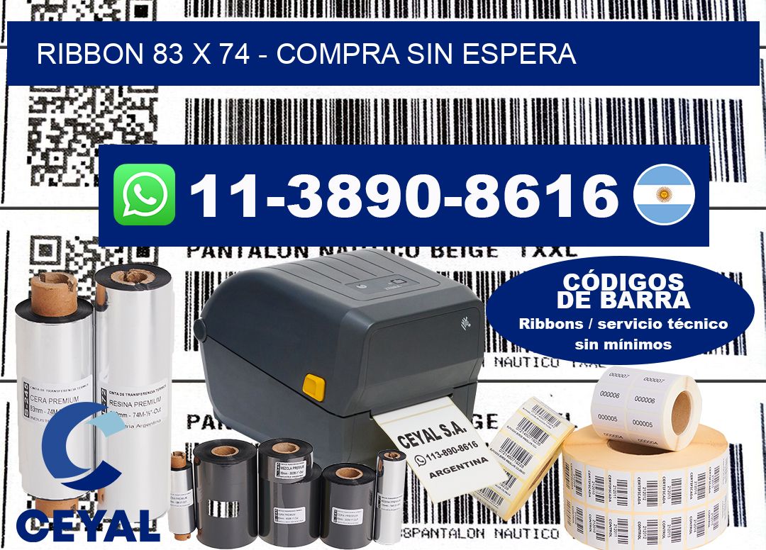ribbon 83 x 74 - Compra sin espera