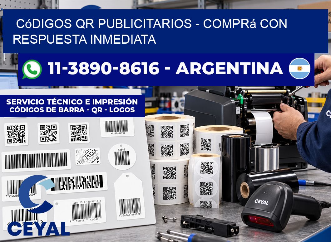 Códigos QR Publicitarios - Comprá con respuesta inmediata