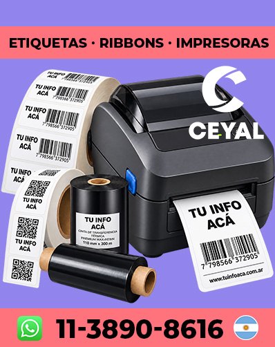 Impresora térmica para poliamida satinada SERVICIO TECNICO TODAS LAS MARCAS DE ETTIQUETAS