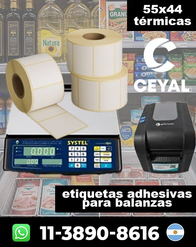 PEGATINAS BALANZA - Solicitá presupuesto ahora