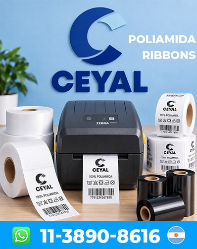etiquetas termica ribbon - Comprá antes que nadie