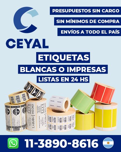 etiquetas termica ribbon - Comprá con atención inmediata